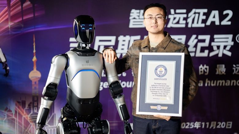 Humanoidní robot ušel na jeden zátah přes 100 kilometrů, trvalo mu to tři dny